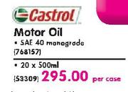 Castrol Motor Oil(768157)-20X500ml