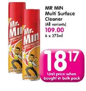 Mr Min Multi Surface Cleaner (All Variants)-275ml-Each