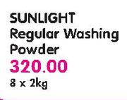 Sunlight Regular Washing Powder-8X2Kg