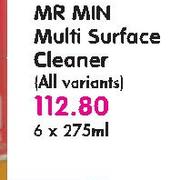Mr Min Multi Surface Polish(All variants)-6x275ml