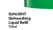 Sunlight Dishwashing Liquid-6x400ml