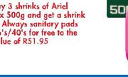 Sunlight Regular Washing Powder-6x500gm