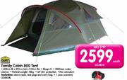 Camp Master Family Cabin 800 Tent-Each