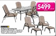 Terroce Leisure 10 Piece Capri Dining Set-Per Set