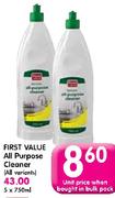 First Value All Purpose Cleaner-750Ml