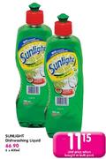 Sunlight Dishwashing Liquid-400Ml