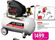 Ryobi 50L Air 1.5Kw Compressor Kit(KIT201)-Per Kit