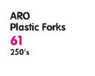 Aro Plastic Forks-250's
