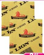 Lion Matches-Each