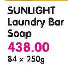 Sunlight Laundry Bar Soap-84 x 250gm