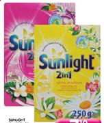 Sunlight Hand Washing Powder(Regular or Tropical)-250gm Each