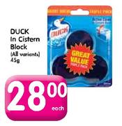 Duck In Cistern Block(All Variants)-45gm