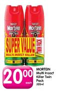 Mortein Multi Insect Killer Twin Pack-300ml Each