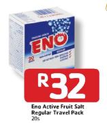 Eno Active Fruit Salt Regular Travel Pack- 20's