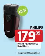 Philips PQ206/18 Two Head Shaver-Each