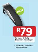 Nu World Stylista Essentials Hairclipper