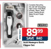  Wahl Homepro Basic Clipper Set