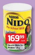 Nestle Nido 3 + Prebio-1.8kg Each