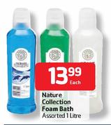 Nature Collection Foam Bath Assorted-1L Each