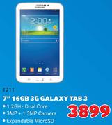 Samsung 7" 16GB 3G Galaxy Tab3 T211