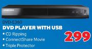 Samsung DVD Player With USB DVD-E360