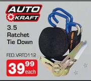 Auto Kraft 3.5 Ratchet Tie Down-Each