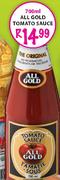 All Gold Tomato Sauce-700Ml