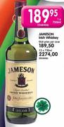 Jameson Irish Whiskey-750ml Each