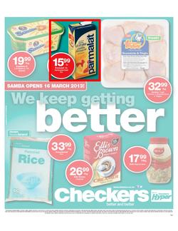 Checkers Northern Cape : We Keep Getting Better (11 Mar - 24 Mar 2013), page 1