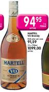 Martell Vo Brandy-1 x 750ml