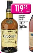 Klipdrift Premium Brandy-12 x 750ml