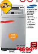 Samsung 8KG Top Loading Washing Machine WA80G5PIP