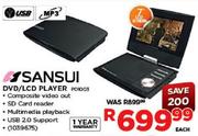 Sansui DVD/LCD Player PD1003-Each