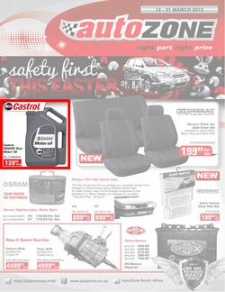 Autozone : Safety First This Easter (12 Mar - 31 Mar 2013), page 1