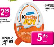 Kinder Joy Egg-20g Each