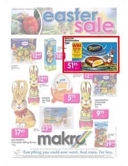 Makro : Easter Sale (17 Mar - 31 Mar 2013), page 1