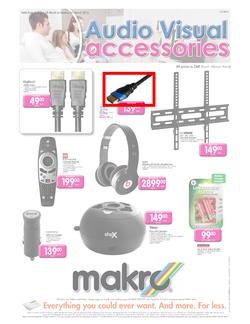 Makro : Audio Visual Accessories (18 Mar - 31 Mar 2013), page 1