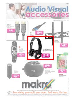 Makro : Audio Visual Accessories (18 Mar - 31 Mar 2013), page 1
