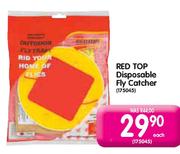 Red Top Disposable Fly Cather Each