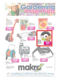 Makro : Gardening Essentials (18 Mar - 9 Apr 2013), page 1
