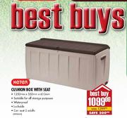 Keter Cushion Box With Seat-1250x550x610mm