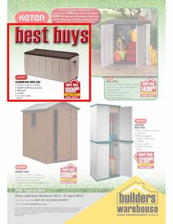 Builders Warehouse (8 Mar - 1 Apr), page 1