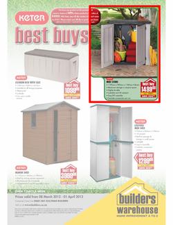 Builders Warehouse (8 Mar - 1 Apr), page 1