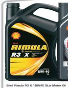 Shell Rimula R3 X 15W40 Motor Oil(SHL 8289)-5L Each