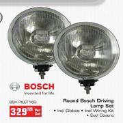 Round Bosch Driving Lamp Set(BSH.Pilot 160)-Per Set