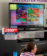 Sinotec LCD Full HD TV-39"(99cm) + Free Sinotec 2.0 DVD Player (DVD-1850)