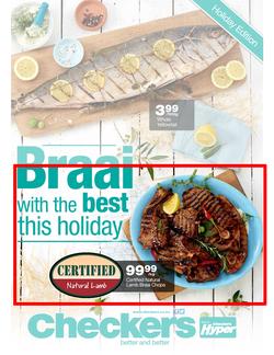 Checkers Nationwide : Braai with the best this holiday (22 Mar - 7 Apr 2013), page 1