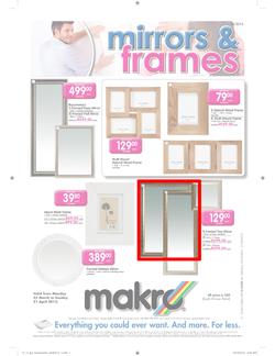 Makro : Mirrors & Frames (25 Mar - 21 Apr 2013), page 1