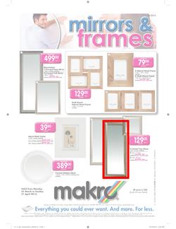 Makro : Mirrors & Frames (25 Mar - 21 Apr 2013), page 1
