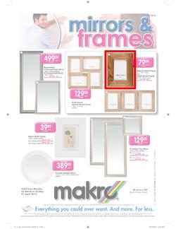 Makro : Mirrors & Frames (25 Mar - 21 Apr 2013), page 1